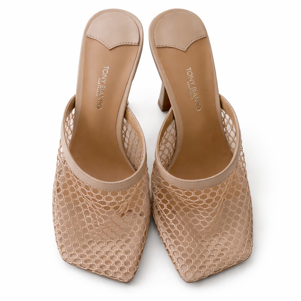 Tony Bianco Bis Mule in Skin Web - Picture 4 of 4